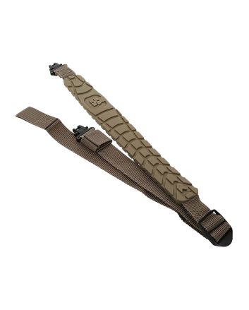 Caldwell 1131996 Max Grip Slim Sling Flat Dark Earth 20"- 41" OAL Adjustable Rifle