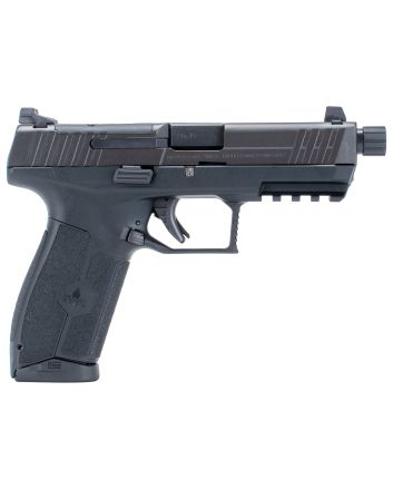 IWI US M9ORP17T MASADA Tactical 9mm Luger 17+1 4.60" Black Button Rifled/Threaded Steel Barrel/Black Optic Ready/Serrated Slide/Black Polymer Frame w/Picatinny Rail/Black Polymer Grips Ambidextrous
