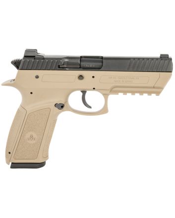 IWI US J941PL9FD-II Jericho 941 Enhanced 9mm Luger Caliber with 4.40" Barrel, 17+1 Capacity, Flat Dark Earth Finish Picatinny Rail Frame, Serrated Black Steel Slide &amp; Polymer Grip