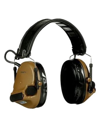 Peltor MT20H682FB09CY ComTac V Hearing Defender Headset 23 dB Over the Head Coyote Brown Adult
