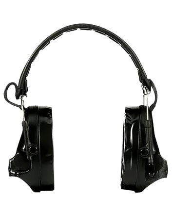 Peltor MT20H682FB09SV SwatTac V Hearing Defender Headset 23 dB Over the Head Black Adult 1 Pair