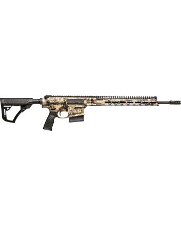 Daniel Defense 0215809282047 DD5 V4 Hunter 6.5 Creedmoor 18" 5+1 Kryptek Highlander Black 6 Position w/SoftTouch Overmolding Stock Black Polymer Grip Right Hand