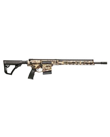 Daniel Defense 0215800300047 DD5 V4 Hunter 260 Rem 18" 5+1 Kryptek Highlander Black 6 Position w/SoftTouch Overmolding Stock Black Polymer Grip Right Hand
