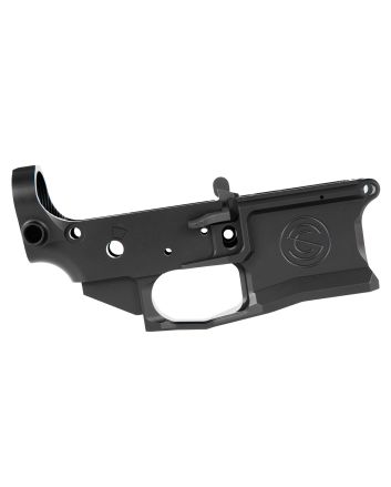 SilencerCo SU4766 SCO15 Lower Receiver Black Anodized Finish 7075-T6 Aluminum Material for AR-15