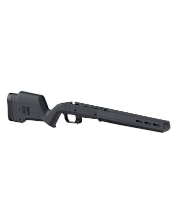 Magpul MAG1069-GRY-RT Hunter 110Stock Fixed with Aluminum Bedding &amp; Adjustable Comb Gray Synthetic for Savage 110 Short Action Right Hand