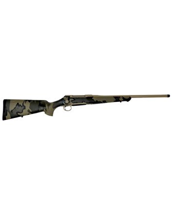 Sauer S1KVIAST65CT 1006.5 Creedmoor 5+1 22" Threaded Barrel &amp; Steel Receiver, Tan Metal Finish, KUIU Verde Camo Ergo MAX Synthetic Stock, Adjustable Single-Stage Trigger, Three-Position Safety