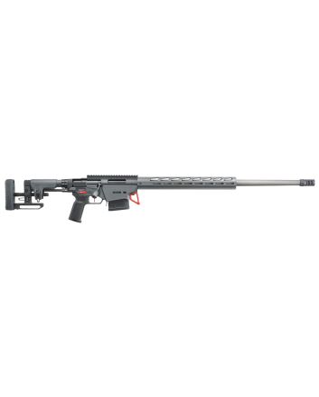 Ruger 18085 Precision6mm Creedmoor 26" 10+1 Stainless Steel Gray, Left Side Folding Ruger Precision MSR Stock, Black Magpul MOE-K2+ Grip Right Hand