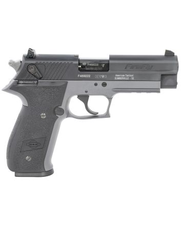 GSG GERG2210FFS FireFly22 LR 10+1 4" Black Serrated Slide, Smoke Zinc Alloy w/Accessory Rail Frame, Black Polymer Grip