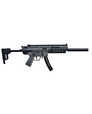 GSG GSGGERGGSG1622S GSG-16 Carbine Full Size 22 LR 22rd 16.25" Black Smoke Polymer Receiver Black Collapsible w/Storage Compartment Stock Right Hand