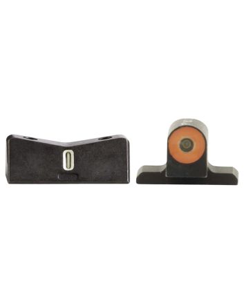 XS Sights SI0014S5N DXT2 Big Dot Night Sights-Sig SauerBlack | Green Tritium Orange Outline Front Sight Green Tritium White Outline Bar Rear Sight