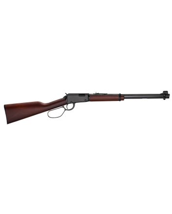 Henry H001LL Classic Large Loop 22 Short, 22 Long or 22 LR Caliber with 15LR/17L/21Short Capacity, 18.50" Barrel, Black Metal Finish &amp; American Walnut Stock Right Hand (Full Size)