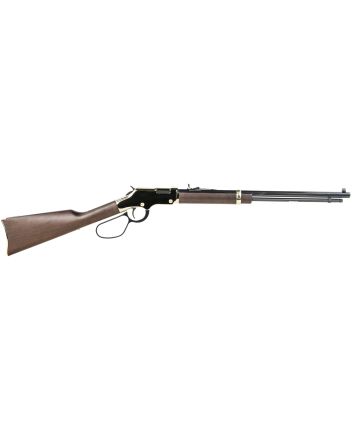 Henry H004L Golden Boy Large Loop 22 Short, 22 Long or 22 LR Caliber with 16 LR/21 Short Capacity, 20" Blued Barrel, Brasslite Metal Finish &amp; American Walnut Stock Right Hand (Full Size)