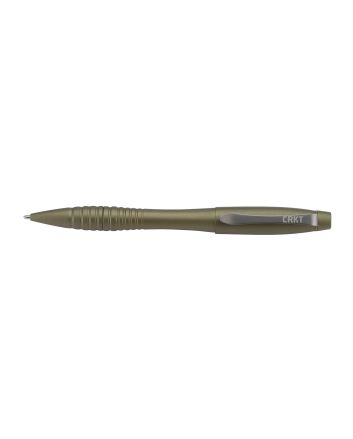CRKT TPENWOD Williams Defense Pen OD Green Anodized Aluminum 6" Includes Pen Refill
