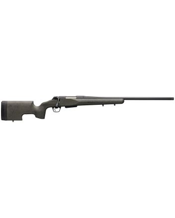Winchester Guns 535732299 XPR SR 6.8 Western Caliber with 3+1 Capacity, 24" Threaded Barrel, Black Perma-Cote Metal Finish &amp; Black Webbed Green Grayboe Renegade Long Range Stock Right Hand (Full Size)