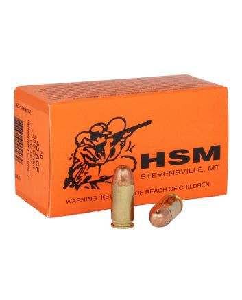 HSM 4512R Training45 ACP 230 gr Full Metal Jacket 50 Per Box/ 20 Case