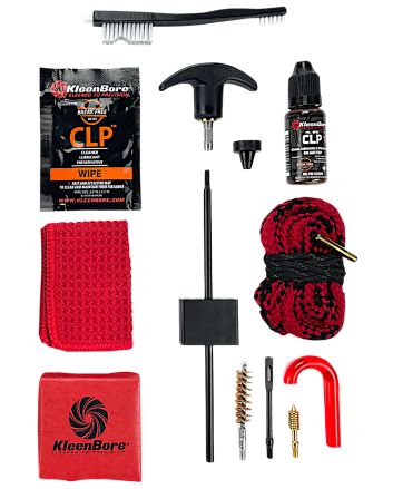 KleenBore KDS9 Dual Kleen Rod &amp; Pull Through Rope Cleaner .38/ .357/ 9mm Handgun