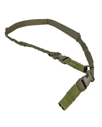 NcStar AARS21PG VISM Sling Green Nylon Strap w/Elastic Shock-Cord 55"-72" OAL Adjustable Bungee