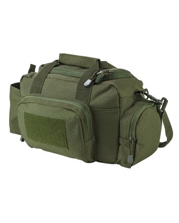 NcStar CVSRB2985G VISM Range Bag with Small Size, Side Pockets, PALs Webbing, Carry Handles, Pockets &amp; Green Finish