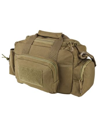 NcStar CVSRB2985T VISM Range Bag with Small Size, Side Pockets, PALs Webbing, Carry Handles, Pockets &amp; Tan Finish