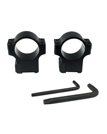 CZ-USA 40088 CZ Rings 527Matte Black 1"