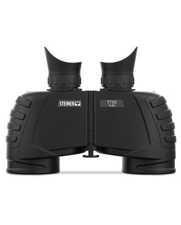 Steiner 2052 T750 Tactical 7x 50mm Porro Prism, Sports-Auto Focus, Black Makrolon w/Rubber Armor