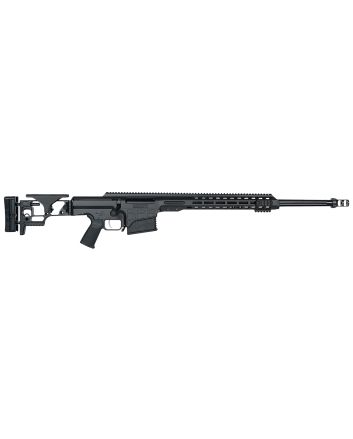 Barrett 18496 MRAD6.5 Creedmoor 24" 10+1 Black Cerakote Black Folding with Adjustable LOP Stock Black Polymer Grip Right Hand