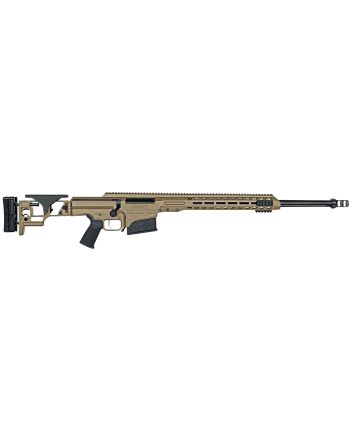 Barrett 18497 MRAD6.5 Creedmoor 24" 10+1 Flat Dark Earth Cerakote Flat Dark Earth Folding with Adjustable LOP Stock Black Polymer Grip Right Hand
