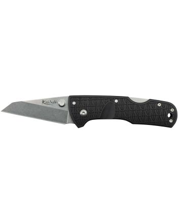 Cold Steel CS20KPL Kiridashi2.50" Folding Sheepsfoot Plain 4116 Stainless Steel Blade/Black Griv-Ex Handle Includes Pocket Clip