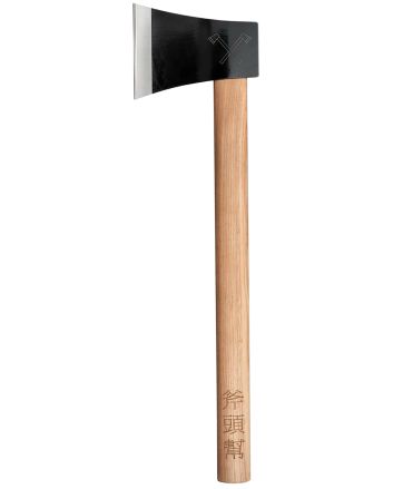 Cold Steel CS90AXG Axe Gang4" Hatchet Plain 1055 Carbon Steel Blade American Hickory Handle 20.25"