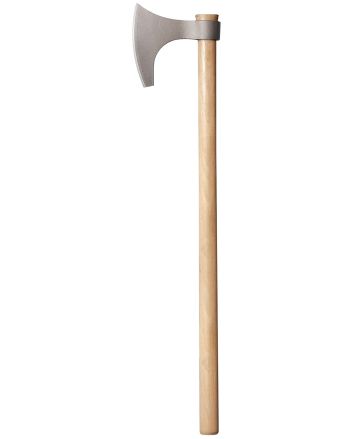 Cold Steel CS90WVBA Viking Hand 6" Blade Axe 1055 Carbon Steel Blade American Hickory Handle 30"
