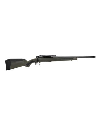 Savage Arms 57653 Impulse Hog Hunter Full Size 308 Win 4+1 18" Matte Black Threaded Barrel, Matte Black Aluminum Receiver w/Picatinny Rail, Matte OD Green AccuStock Synthetic Stock, Ambidextrous