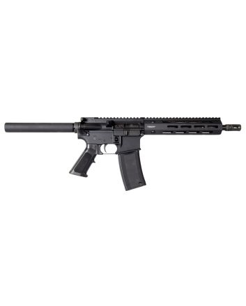 Troy Ind SPSTCA310BTB1 A3223 Rem Caliber with 10.50" Barrel, 30+1 Capacity, Black Metal Finish, Fixed Pistol Grip Stock &amp; Black Polymer Grip Right Hand