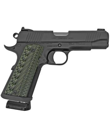 Colt Mfg O4042CS Limited 1911 CustomCarry 9mm Luger 7+1 4.25" Black National Match Barrel, Decobond Smoke Gray Serrated Steel Slide &amp; Frame w/Beavertail, Gray G10 Grip, Ambidextrous