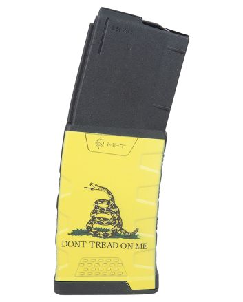 Mission First Tactical EXDPM556GF Extreme Duty30rd 223 Rem/5.56x45mm Fits AR-15/M4 Black w/ Gadsden Flag Polymer