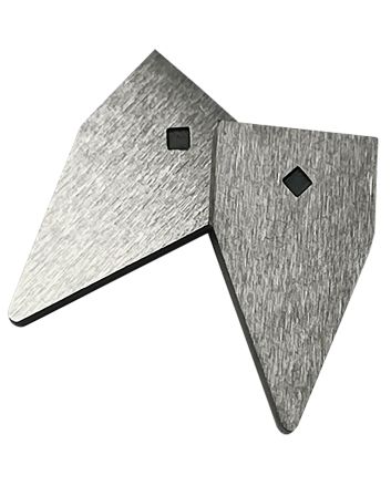 AccuSharp 003 Replacement Sharpening Blades Tungsten Carbide Blade Gray 2 Blades