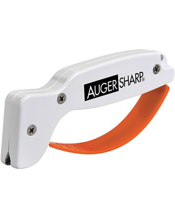 AccuSharp 007C AugerSharp Sharpener Diamond Tungsten Carbide Sharpener White/Orange