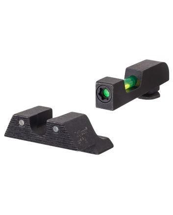 Trijicon 601104 DI Night Sight SetGreen/Tritium/Fiber Optic Front Sight-Green Tritium Black Outline Rear Sight Glock 20/21 Large Frame