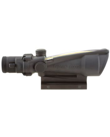 Trijicon 100146 ACOGMatte Black 3.5x35mm Illuminated Amber Chevron .223/5.56 BDC Reticle