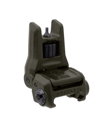 Magpul MAG1166-ODG MBUS 3 Sight FrontOlive Drab Green Flip Up AR-10/AR-15/M4/M16/M110/SR-25