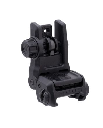 Magpul MAG1167-BLK MBUS 3 Sight RearBlack Flip Up for AR-10/AR-15/M4/M16/M110/SR-25