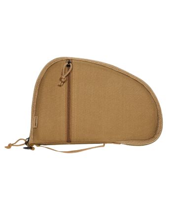 Allen 3614 TorreyHandgun Case Coyote Tan Polyester, Small Accessory Pocket, Muzzle Pocket &amp; Lockable Zipper 11.50" x 7.75" Exterior Dimensions