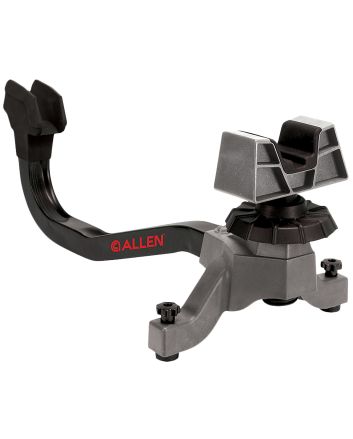 Allen 21920 AccutrakShooting Rest Black Polypropylene w/Solid Metal Spine, Elevation Adjustment Screw &amp; Rubber Rear Support