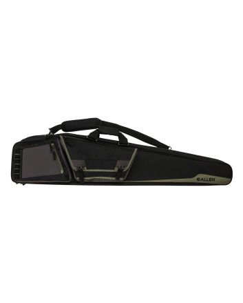 Allen 90650 Rocky Double Rifle Case 50" Black Endura w/Tan Trim, Daisy Chain Loops, Lockable Zippers, Adjustable/Removeable Padded Shoulder Strap Holds 2 Rifles