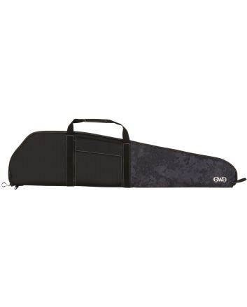 Girls With Guns 90746 Midnight Rifle Case 46" Black with Shade Blackout Camo for Scoped or Non Scoped Rifles