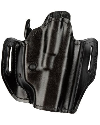 Bianchi 57501 Allusion Assent Pro-Fit OWB Size 05 Black Leather Belt Slide Fits Sig P229 Fits Walther PPX Right Hand