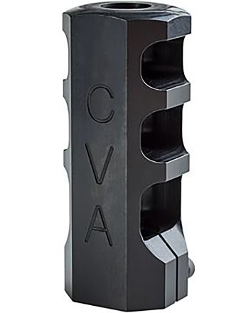 CVA AC1730 Muzzle BrakeBlack Nitride with 3/4"-20 tpi Threads for 40 Cal CVA Paramount