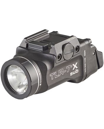 Streamlight 69402 TLR-7 X SubBlack Anodized 500 LumensWhite LED S&amp;W M&amp;P M2.0/Beretta PX4 Storm