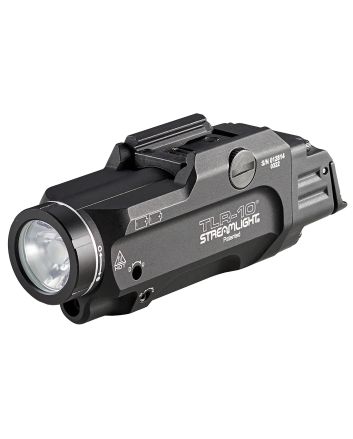 Streamlight 69470 TLR-10 Gun Light with Red LaserBlack Anodized 1,000 Lumens White LED