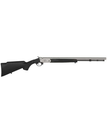 Traditions R72110840 Buckstalker XT 50 Cal 209 Primer 24" Stainless Cerakote Black Synthetic Stock