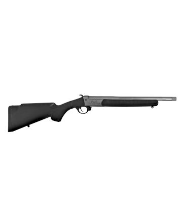 Traditions CRY301130T Outfitter G3 Youth 300 Blackout 1rd 16.50" Stainless Cerakote Fluted Threaded Barrel, Drilled &amp; Tapped Steel Receiver, Fixed Black Synthetic Stock, Right Hand